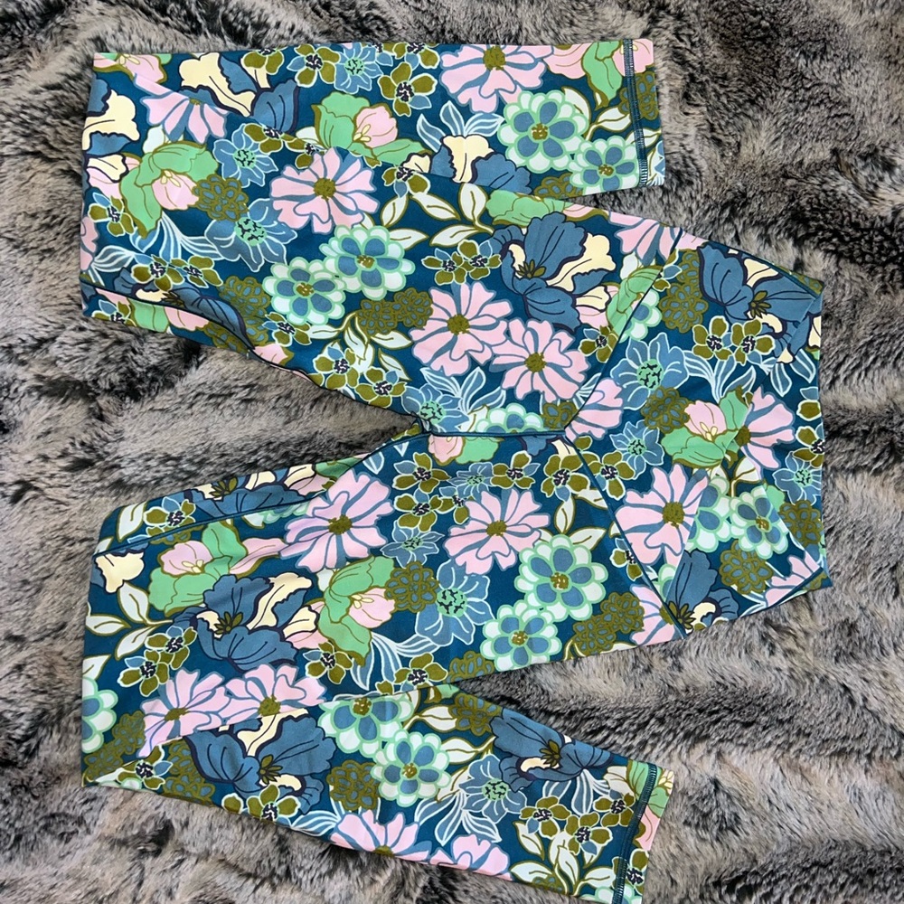 Colorful flower Aerie leggings